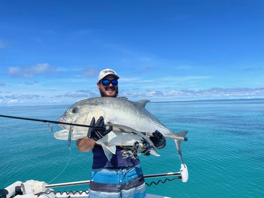 Great Barrier Reef flats fishing with Trophy Hunter 838 & 836 stickbai –  Trophy Hunter Fishing